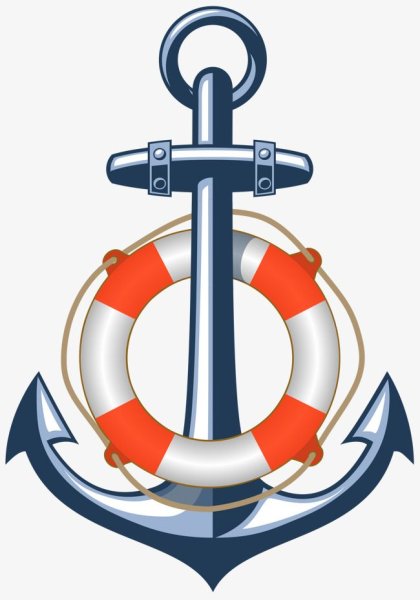 Якорь и спасательный круг