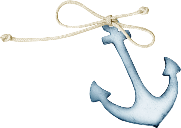 Морская тематика на прозрачном фоне