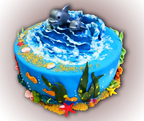 Торт Морское дно
