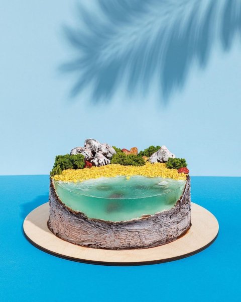 ЖЕЛЕЙНЫЙ торт море океан