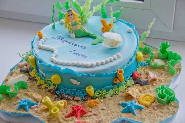 Торт Морское дно