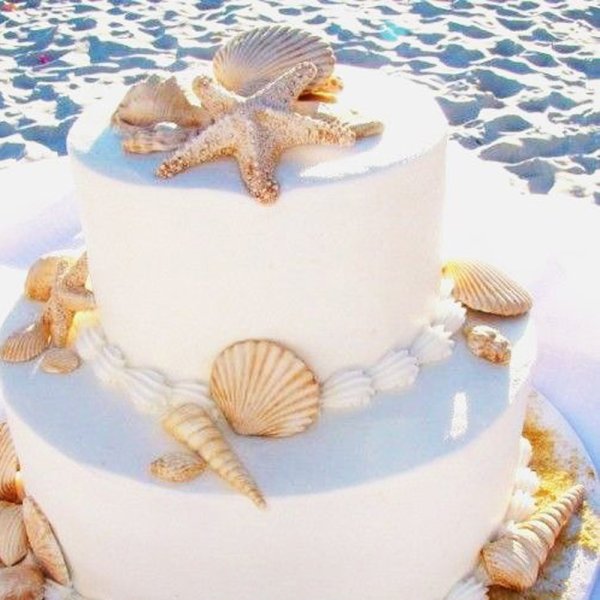 Тортики на морскую тематику