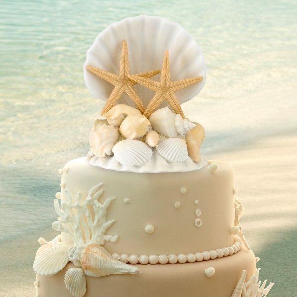 Тортики на морскую тематику