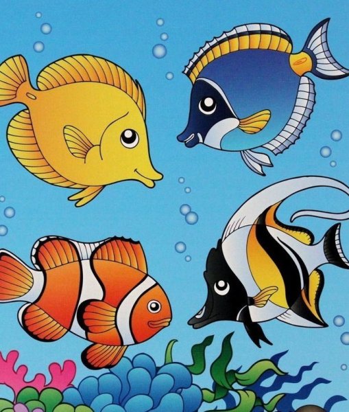 Морские рыбки для тебей