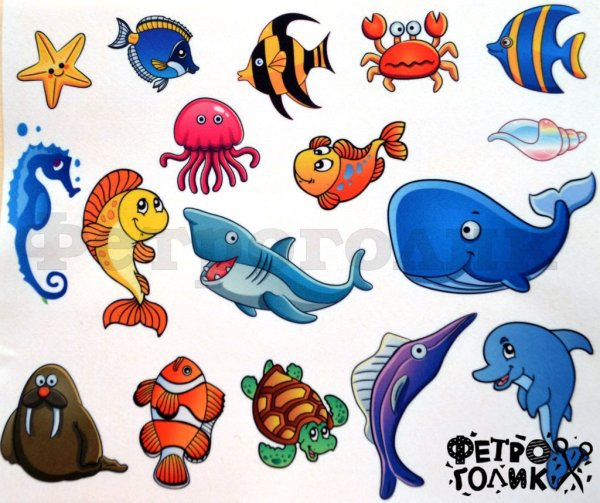 Обитатели морского дна