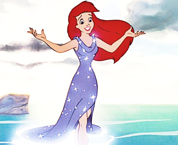 Русалочка Ариэль человек