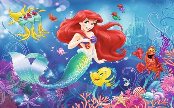 Подводный мир русалки дети