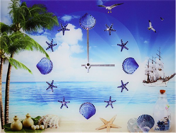 Циферблат на морскую тему