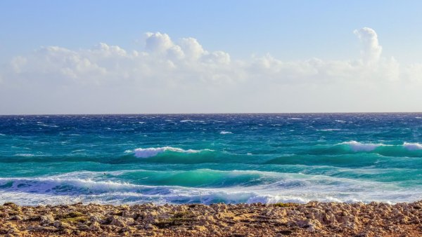 Морское побережье панорама