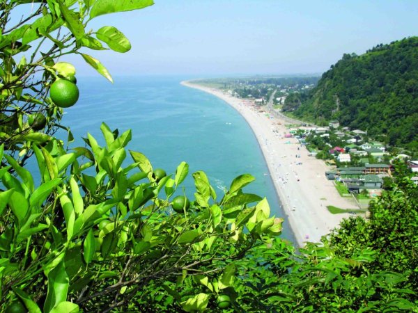 Пляж Чакви Грузия