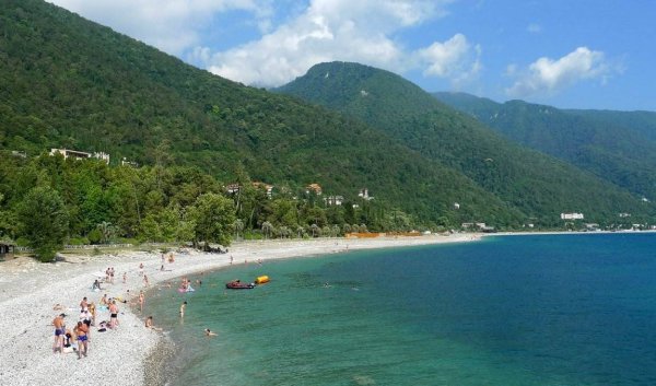 Море Кобулети Грузия