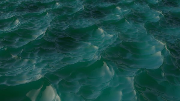 Море изумрудного цвета