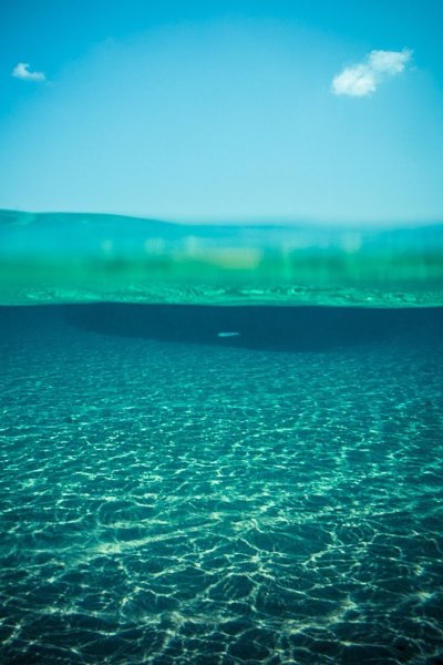 Море изумрудного цвета