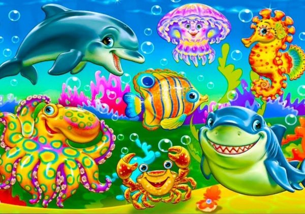 Ravensburger пазл "на глубине моря"