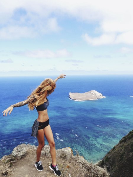 Красивые девушки на море