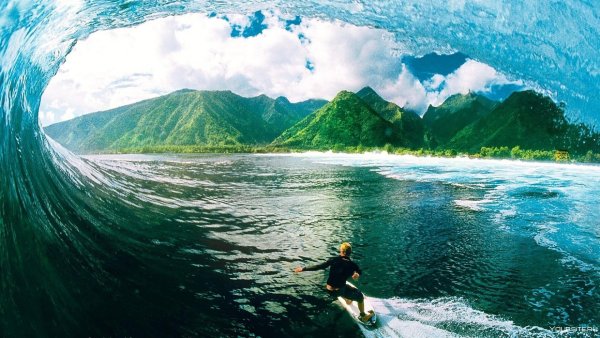 Грин Вейв серфинг