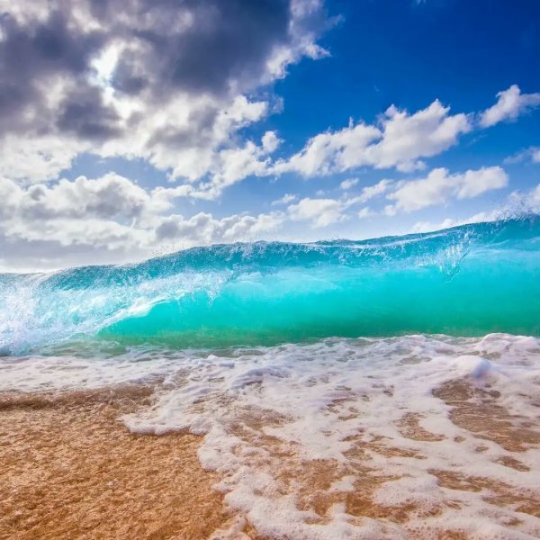 Красивое бирюзовое море