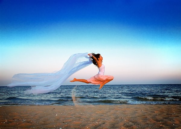 Красивый прыжок