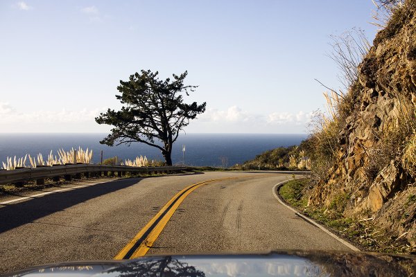 Шоссе sr1 Калифорния