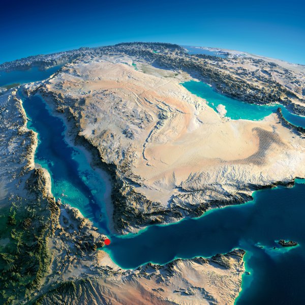 Аравийское море рельеф