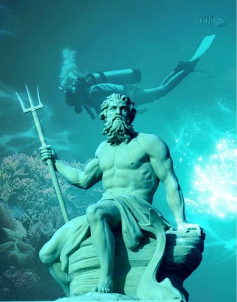 Зевс Тритон Посейдон