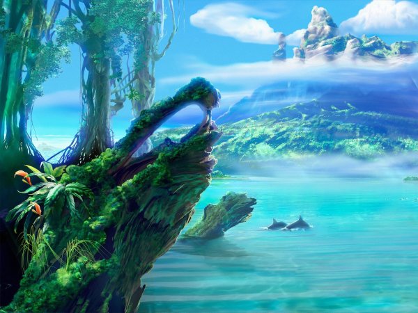 Сказочное море
