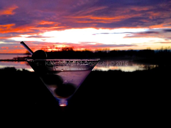 Мартини на пляже