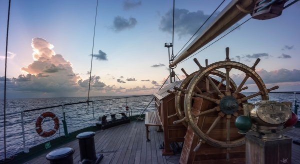 Древний штурвал