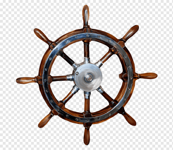 Якорь и штурвал