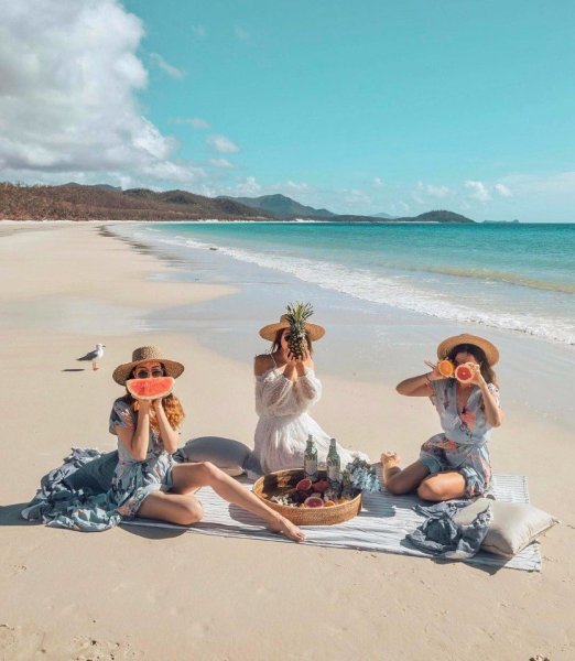 Море пляж коктейль