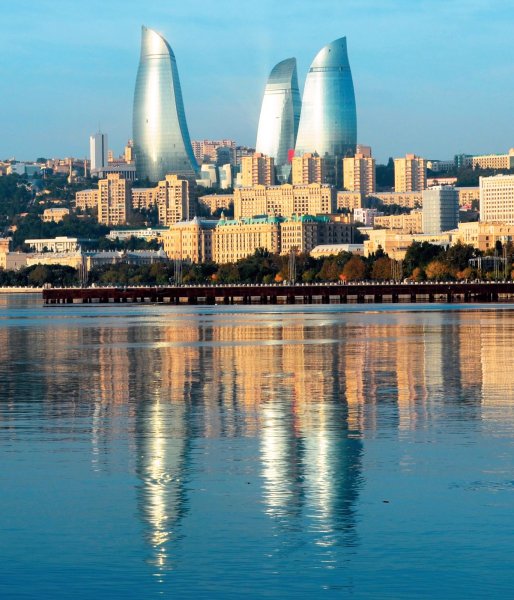 Баку Каспийское море яхта