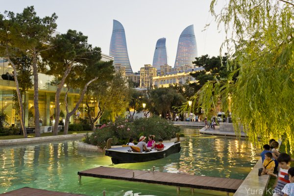 Азербайджан Баку пляж