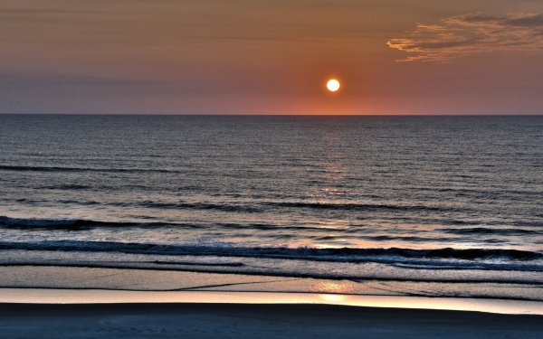 Вечер на море