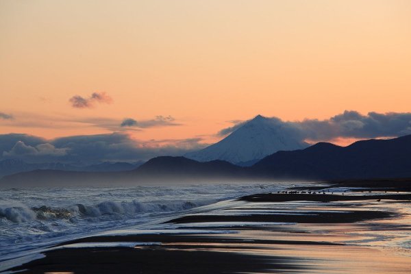 Охотское море тихий океан