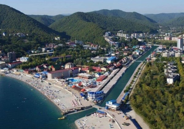 Набережная Ольгинки Туапсинский район