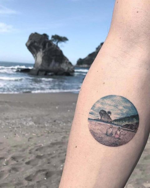 Тату путешествия