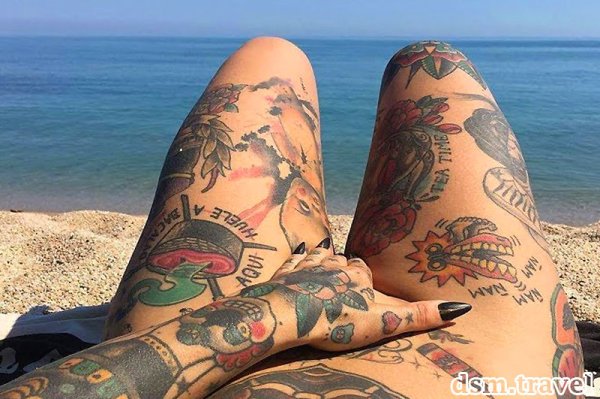 Тату связанное с морем