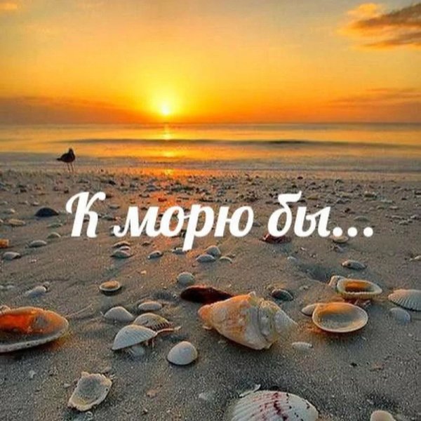 Море надпись