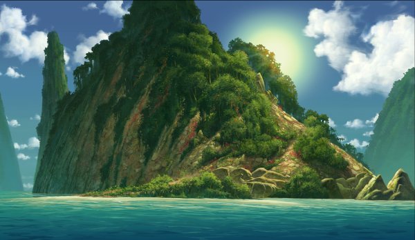 Рыба остров Синдбад мореход мультфильм