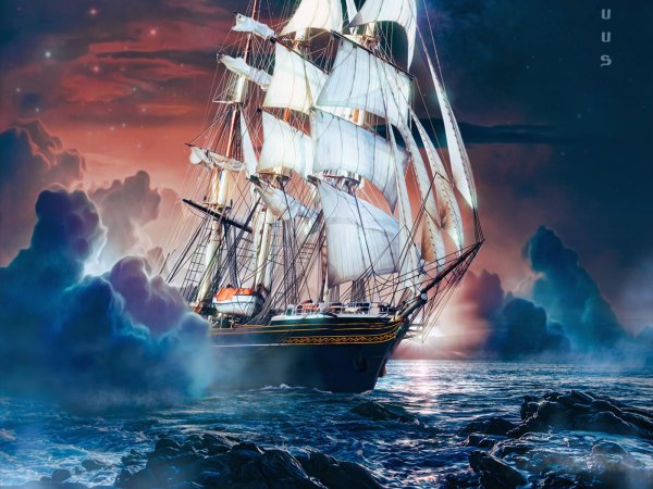 Парусные корабли фэнтези
