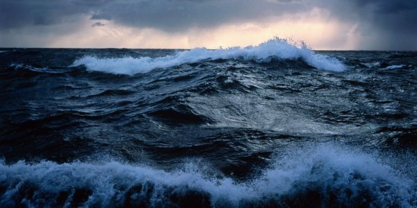 Шторм в Северном море