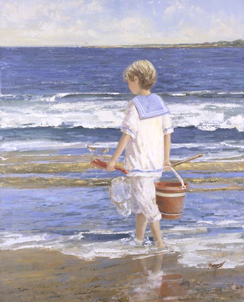 Художник Sally Swatland море