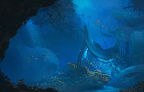 Морское дно арт