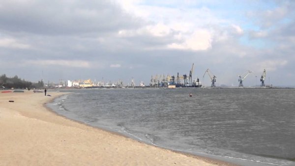 Мариуполь берег Азовского моря