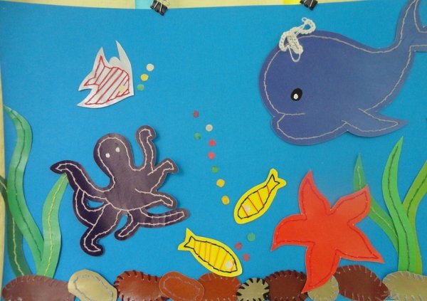 Отрывная аппликация