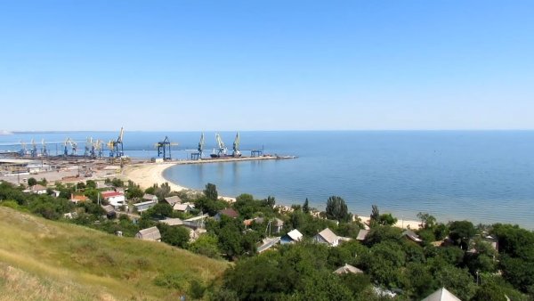 Мариуполь берег Азовского моря