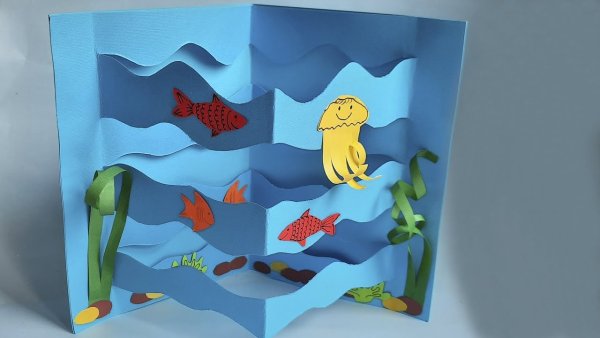 Поделка кораблик