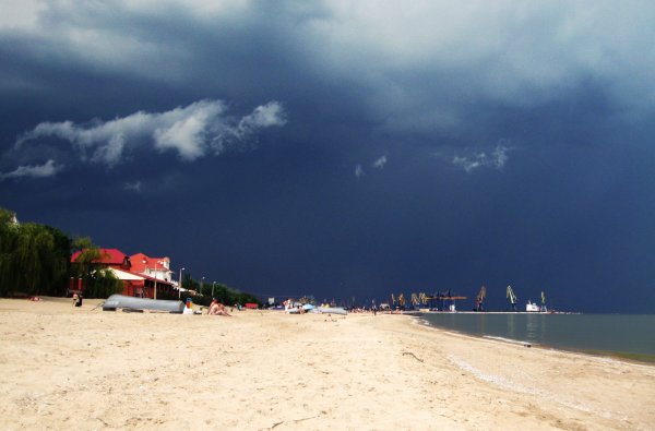 Азовское море Бердянск Голубицкая