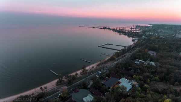 Мариуполь вид с моря