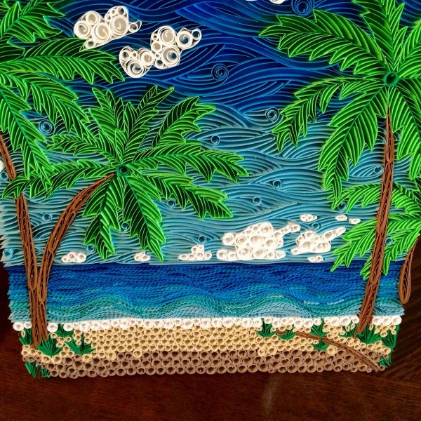 Аппликация корабль